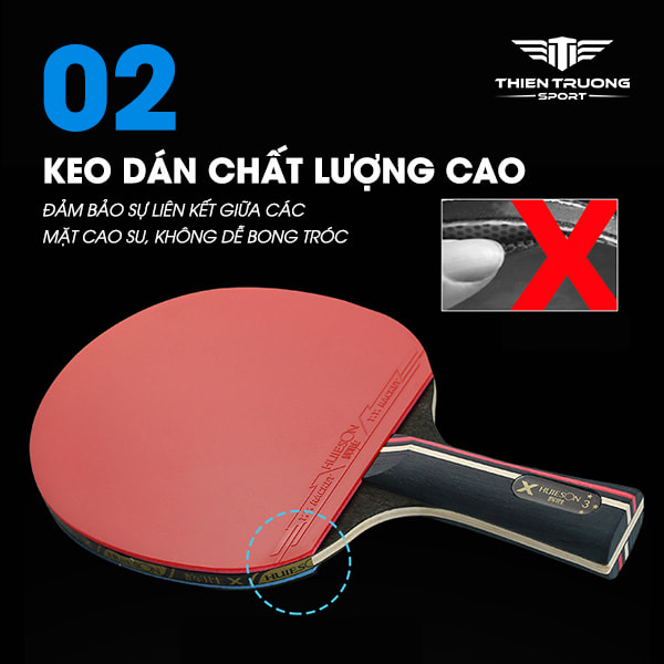 vợt bóng bàn Huieson X 3 sao