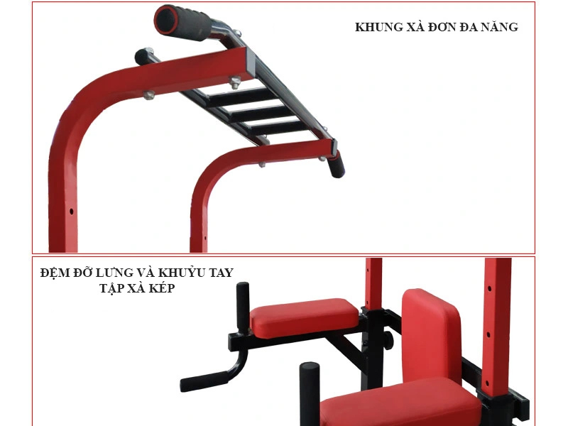 Khung xà đơn xà kép đa năng