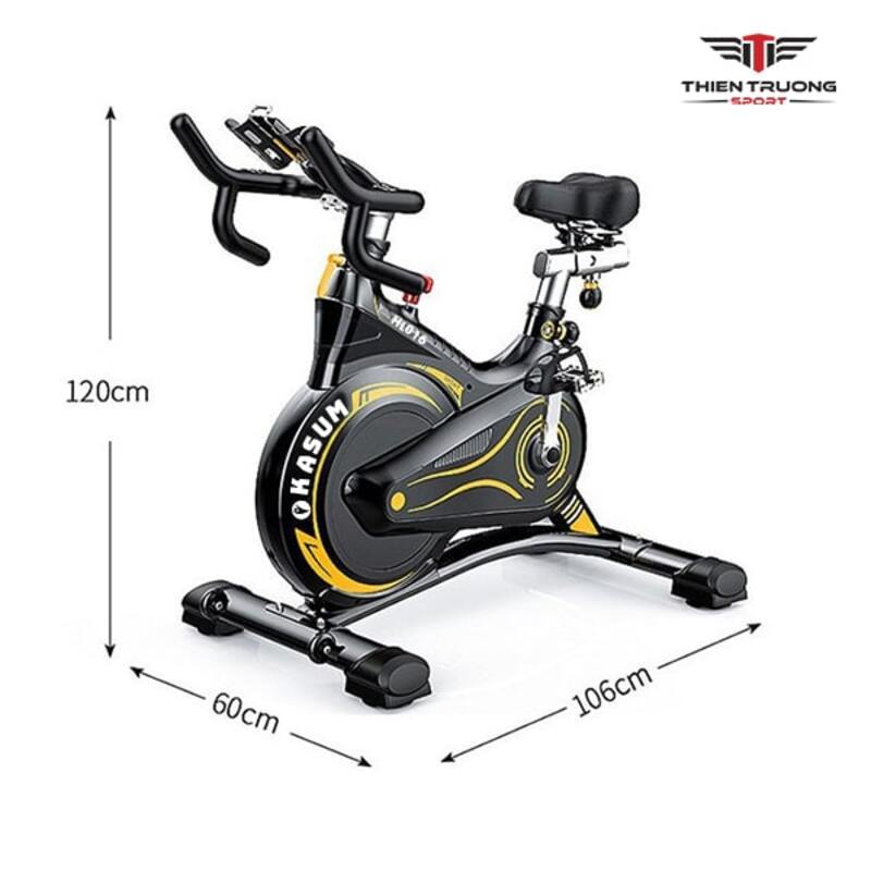 Kích thước xe đạp tập thể dục AirBike Sport HL016