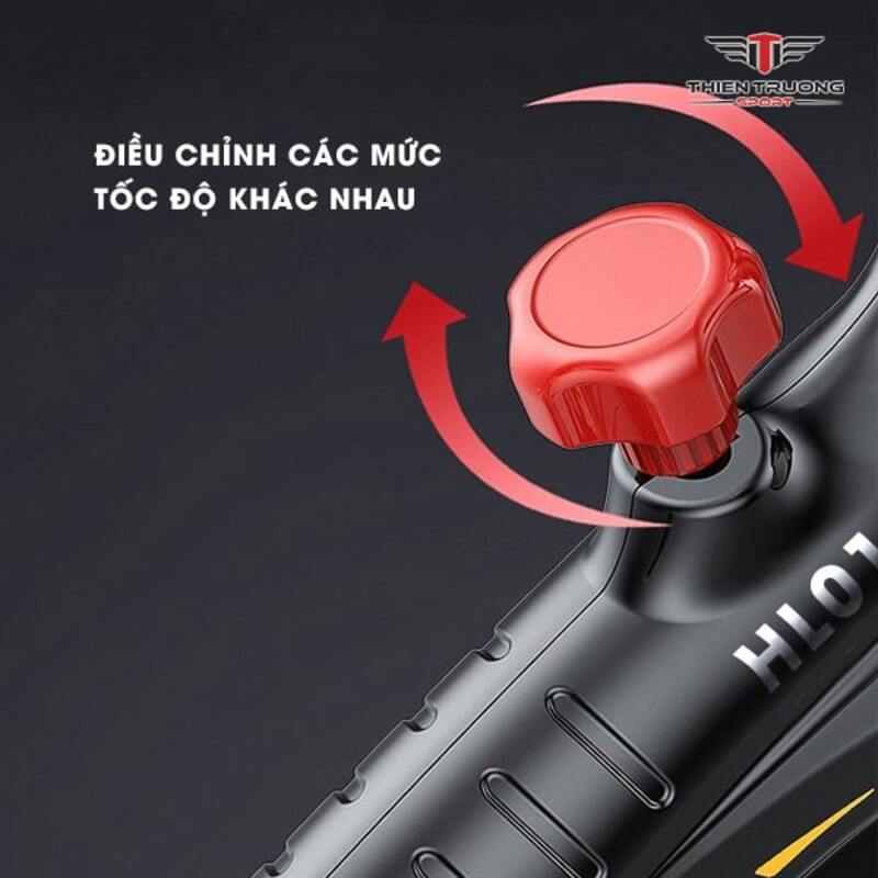Tích hợp núm kháng lực điều chỉnh nhiều mức độ khác nhau