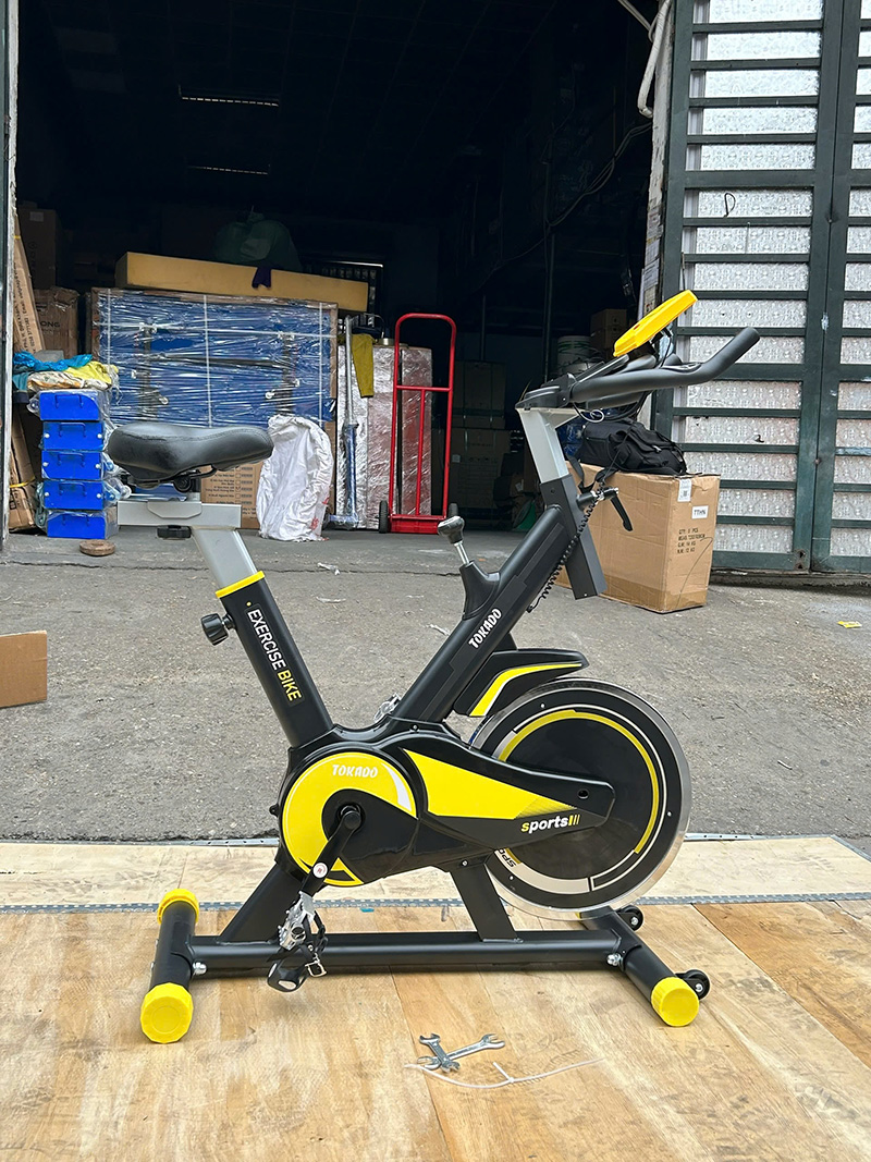 Hình ảnh thực tế xe đạp tập thể dục Spin Bike JN55