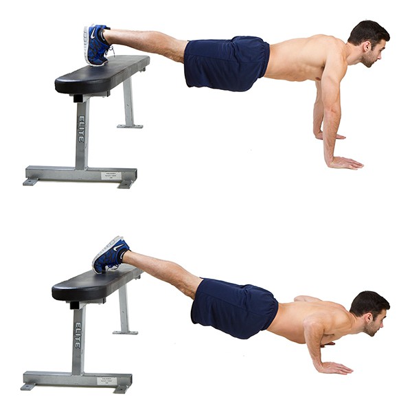 Decline Push-Up
