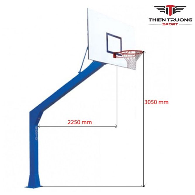Trụ bóng rổ cố định BS 8890