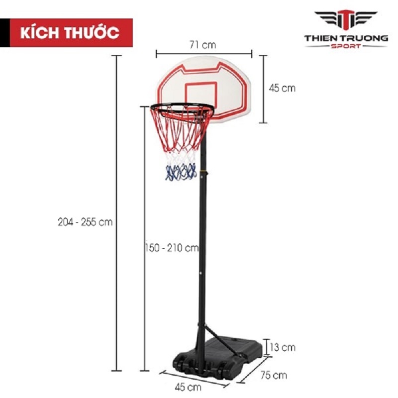 Trụ bóng rổ TT01