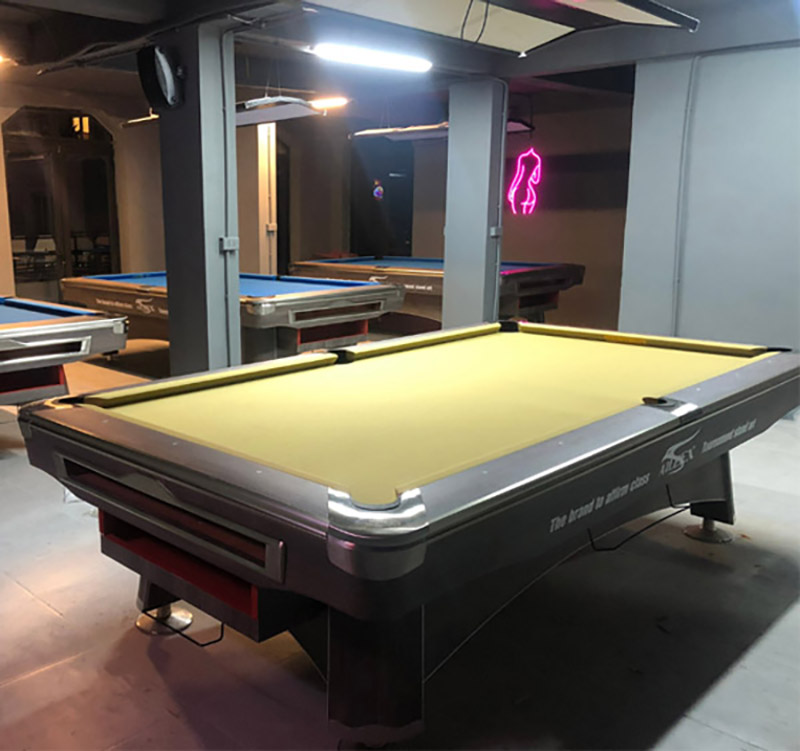 Hình ảnh thực tế bàn Bida Aileex 9020 Nhập Trung