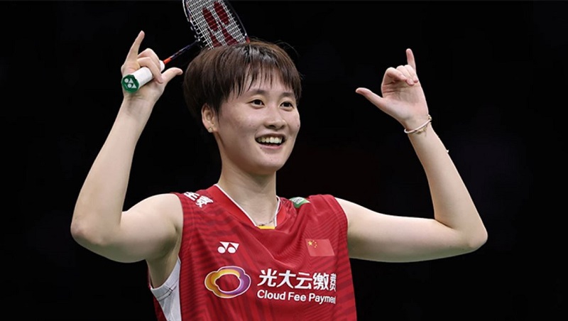 Chen Yufei theo sau với vị trí số 2 Bảng xếp hạng cầu lông đơn nữ thế giới