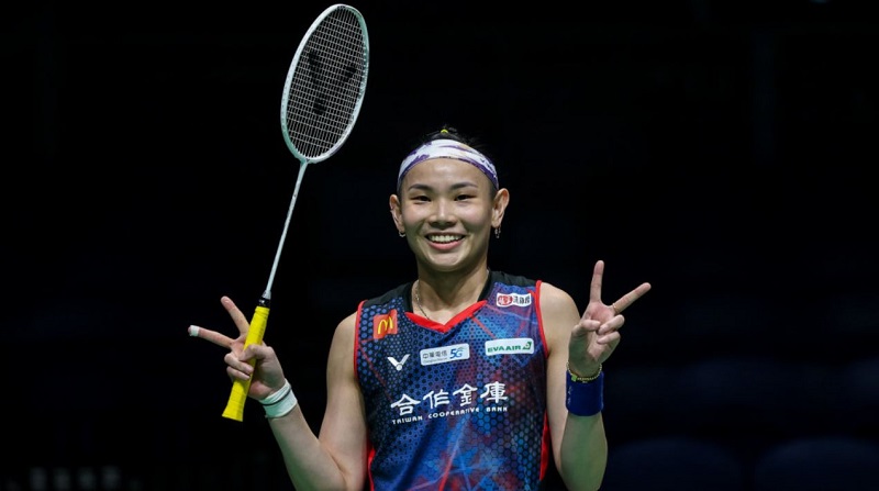 Với 92221 điểm, Tai Tzu Ying đang tạm giữ vị trí số 3