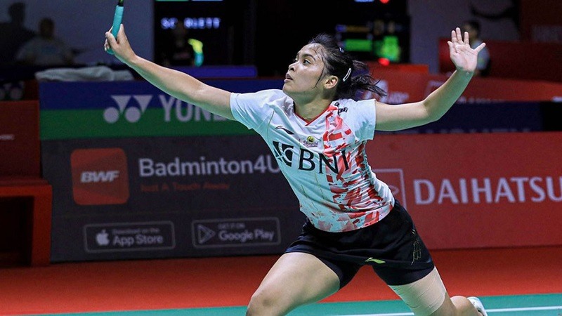 Tay vợt Gregoria Mariska Tunjung (Indonesia)