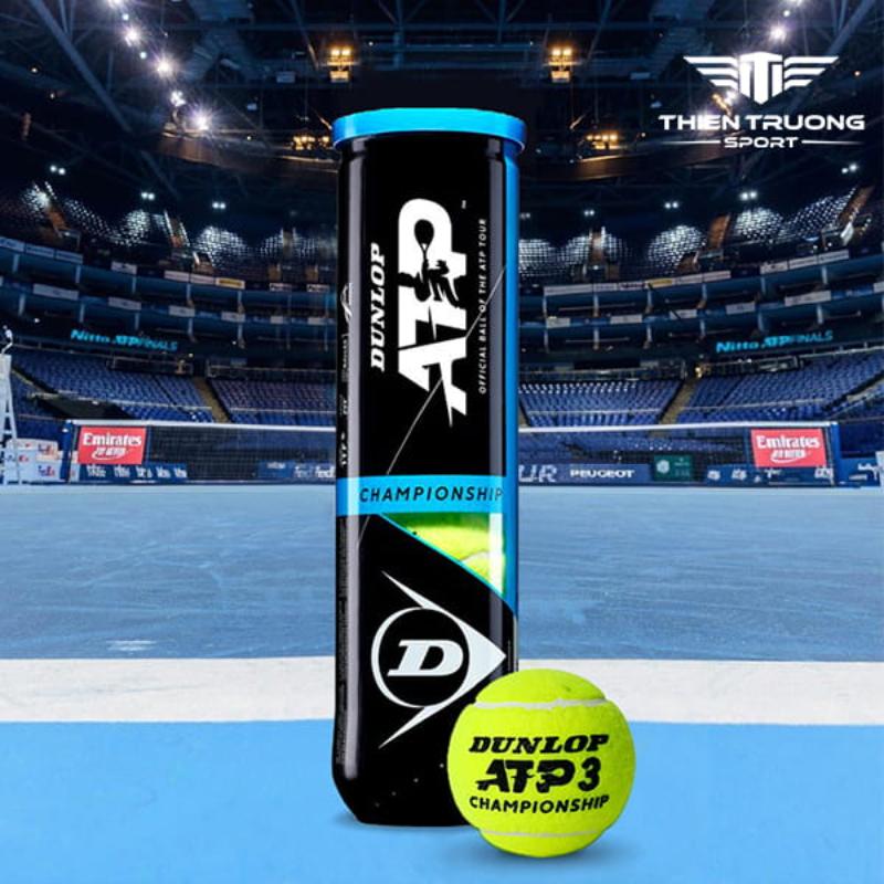 Đặc điểm nổi bật của bóng Tennis Dunlop ATP 3 (4 quả/hộp)
