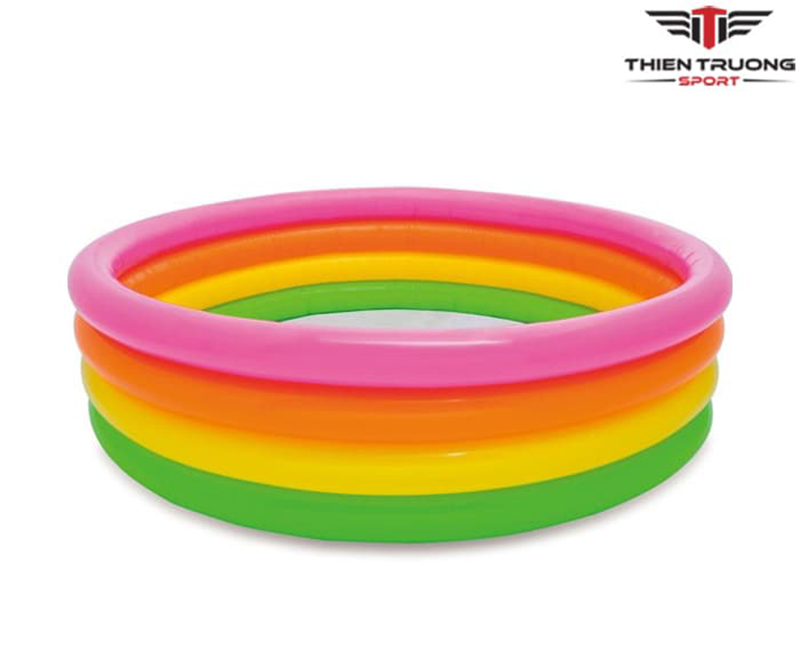 Bể bơi phao cầu vồng 4 tầng 1m68 Intex 56441