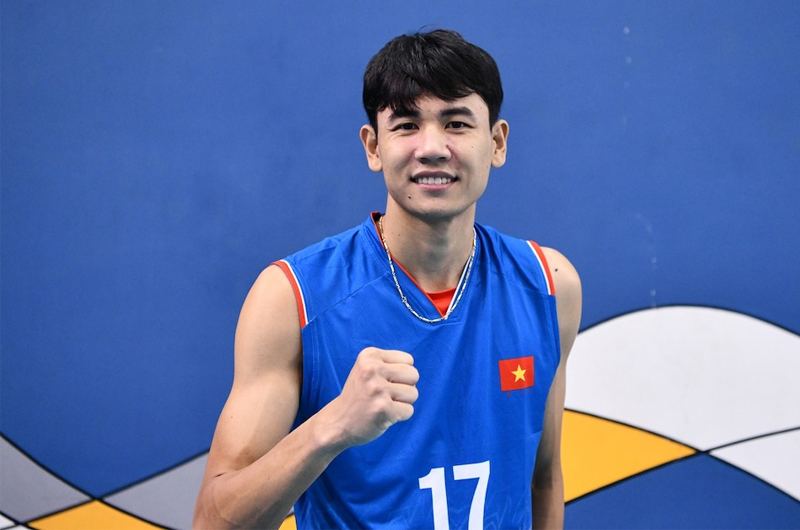 Cầu thủ bóng chuyền nam Nguyễn Ngọc Thuân