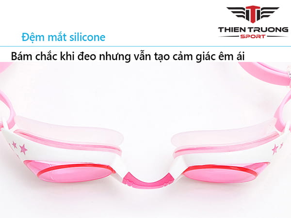 Kính bơi trẻ em dành riêng cho trẻ em từ 5–12 tuổi, form kính mềm mại, dễ đeo