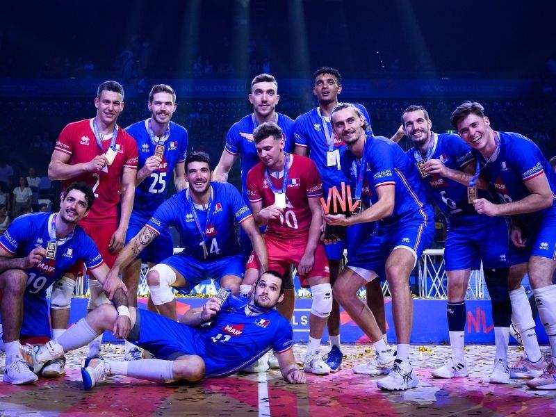 Đội tuyển bóng chuyền nam Pháp là biểu tượng của đẳng cấp và tài năng