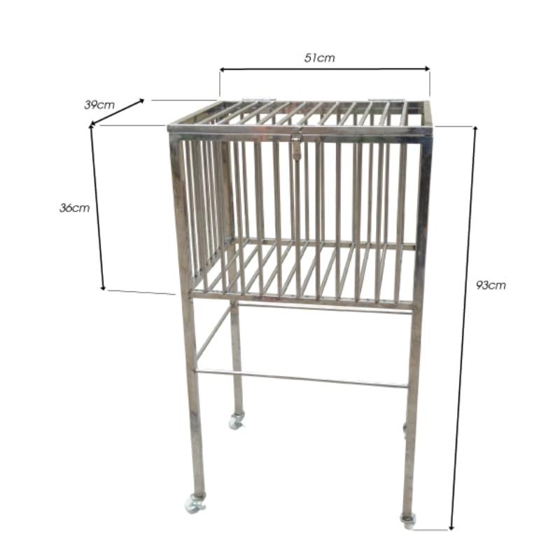 Thông số kỹ thuật xe đựng bóng tennis inox 100%