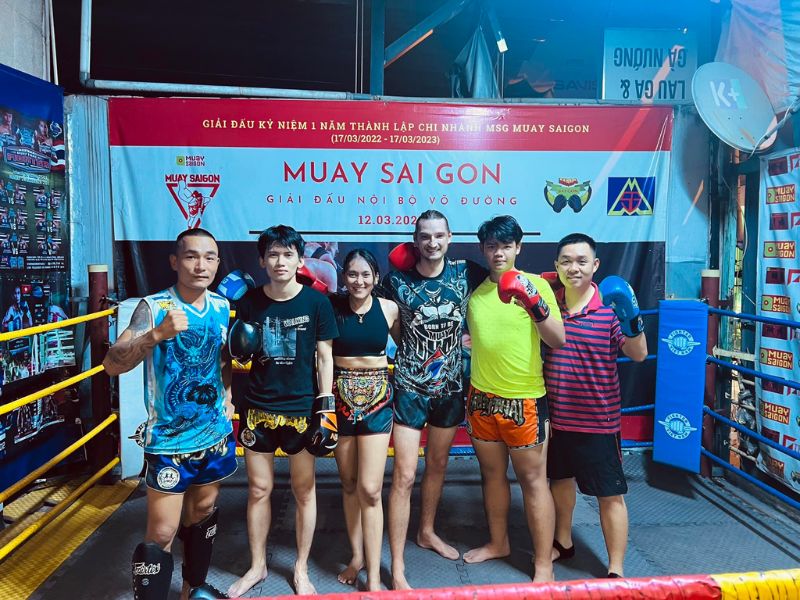 Lớp học Muay Thái ở TPHCM MSG Muay SaiGon
