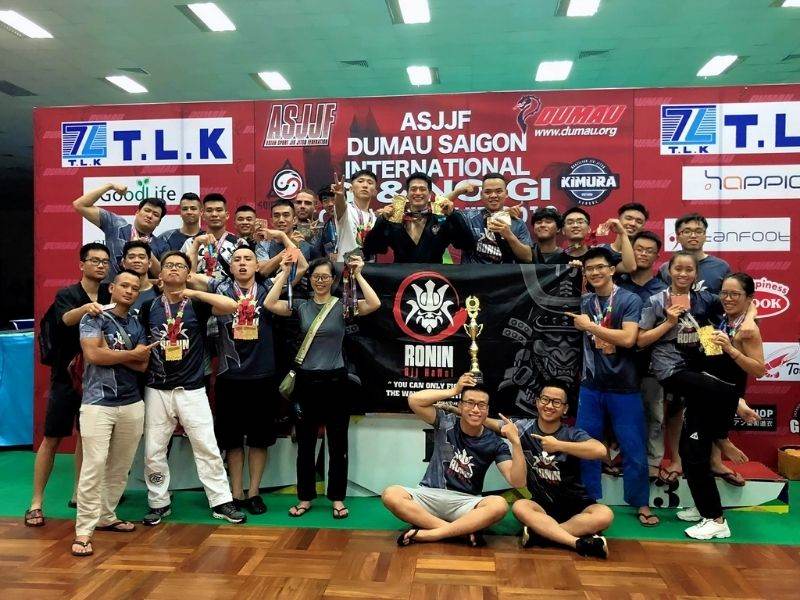 Lớp học võ thuật tự vệ Hà Nội: Lớp RONIN BJJ Hanoi