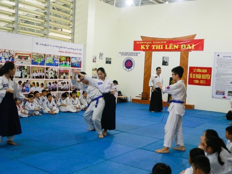 Aikido Tenshinkai Hà Nội là lựa chọn lý tưởng cho những ai muốn tìm kiếm lớp học võ thuật tự vệ Hà Nội