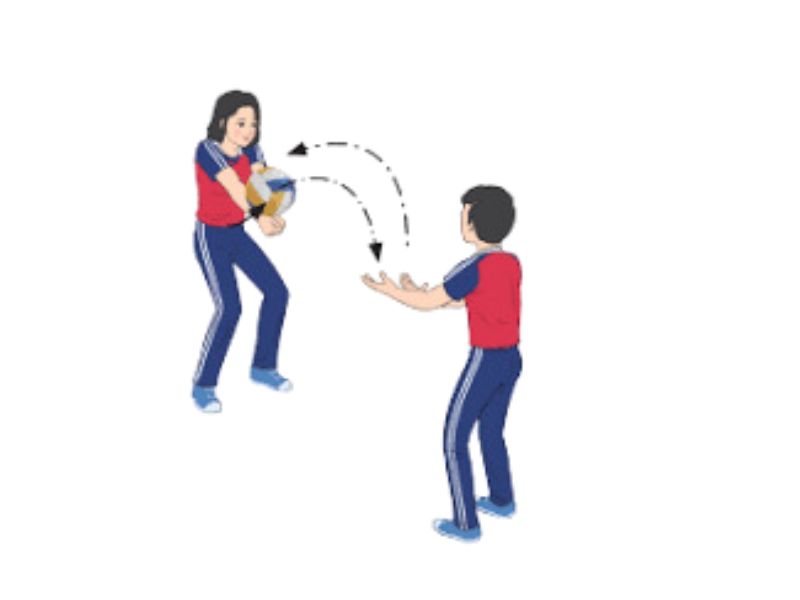 Tập đỡ bóng bằng cổ tay