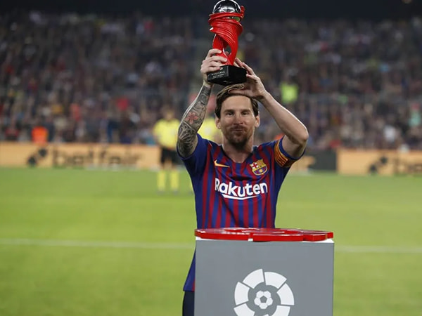 messi với giải đấu la liga