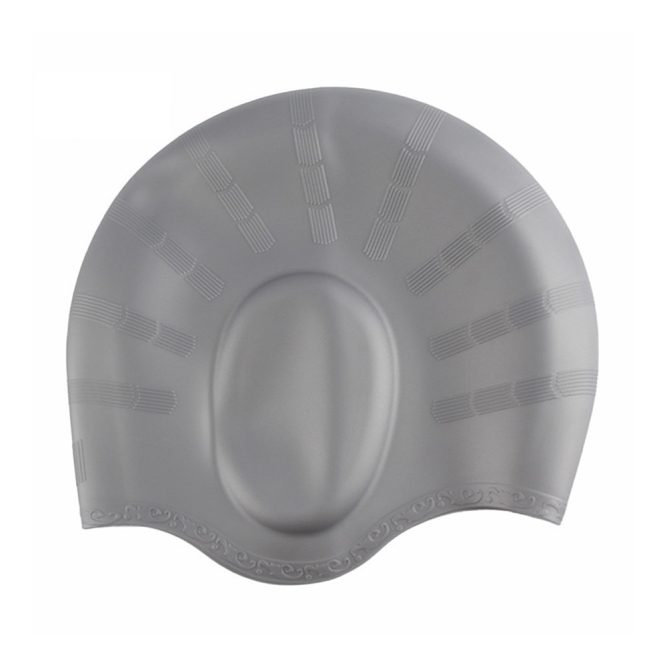 Mũ bơi Lang Jian màu xám