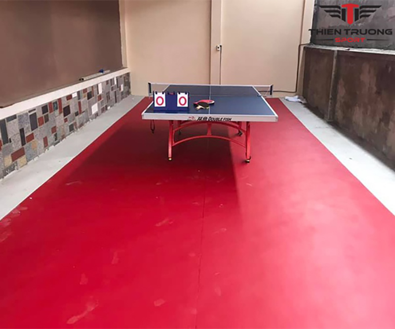 Thảm bóng bàn phù hợp tại các phòng tập, trung tâm bóng bàn...