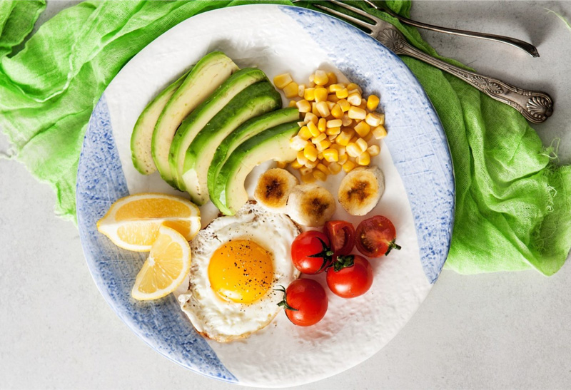 Bữa sáng cho thực đơn keto