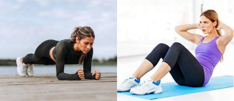 1 phút plank bằng bao nhiêu cái gập bụng?