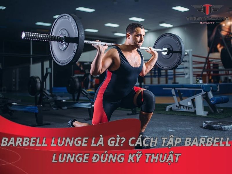 Barbell Lunge