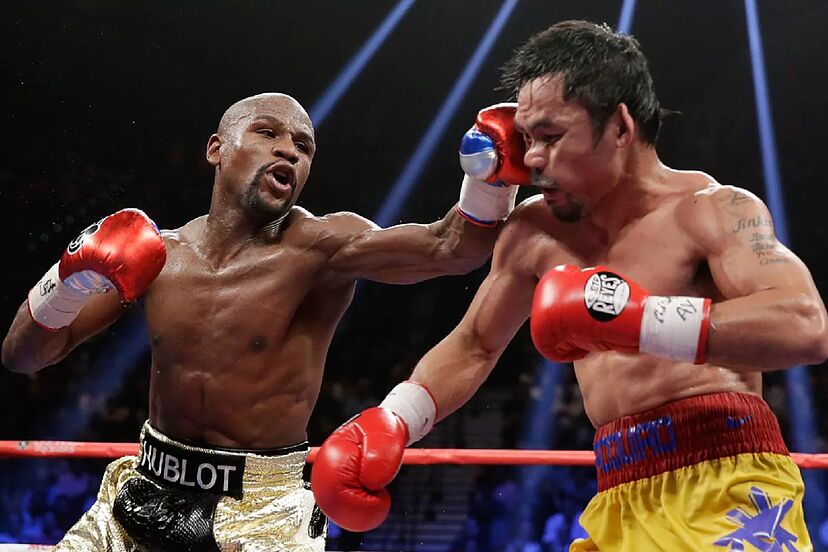 Trận thi đấu giữa Floyd Mayweather vs Manny Pacquiao