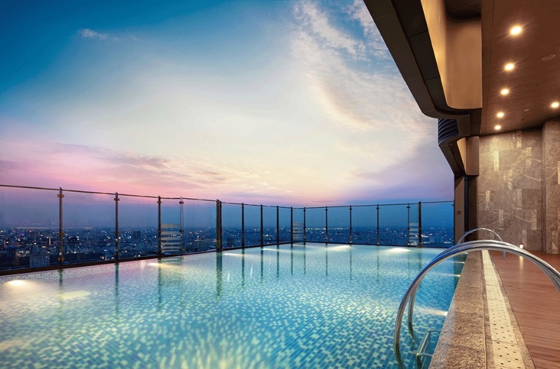 Hồ bơi quận 1 The Landmark Tower