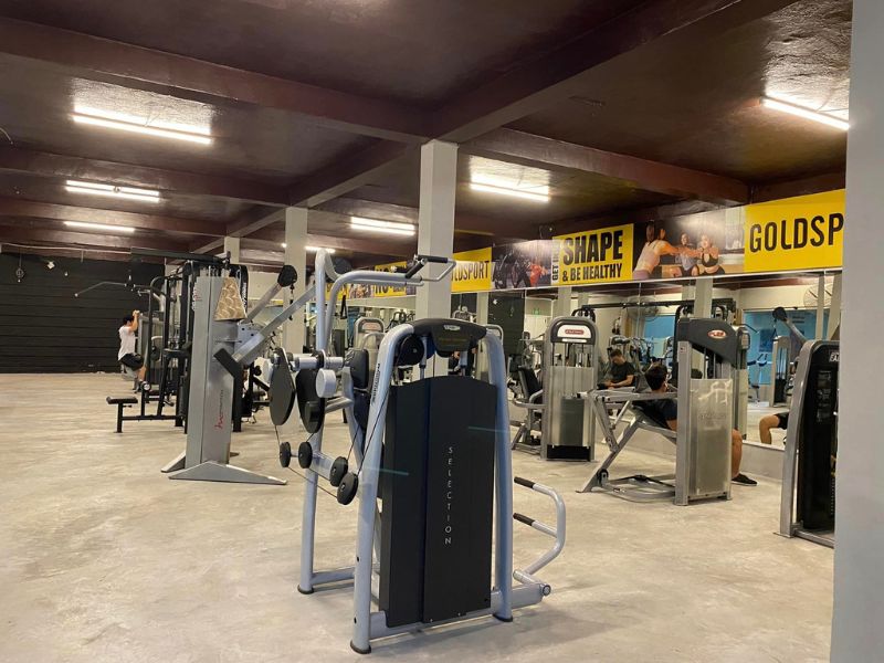  Phòng tập Gold Sport Gym