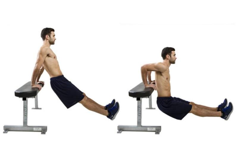 Tập cardio Triceps Dips