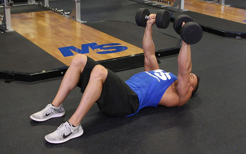 Bài tập Dumbbell Floor Press