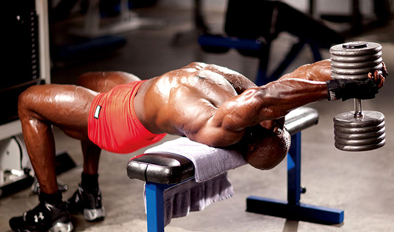 Bài tập Straight Arm Dumbbell Pullover