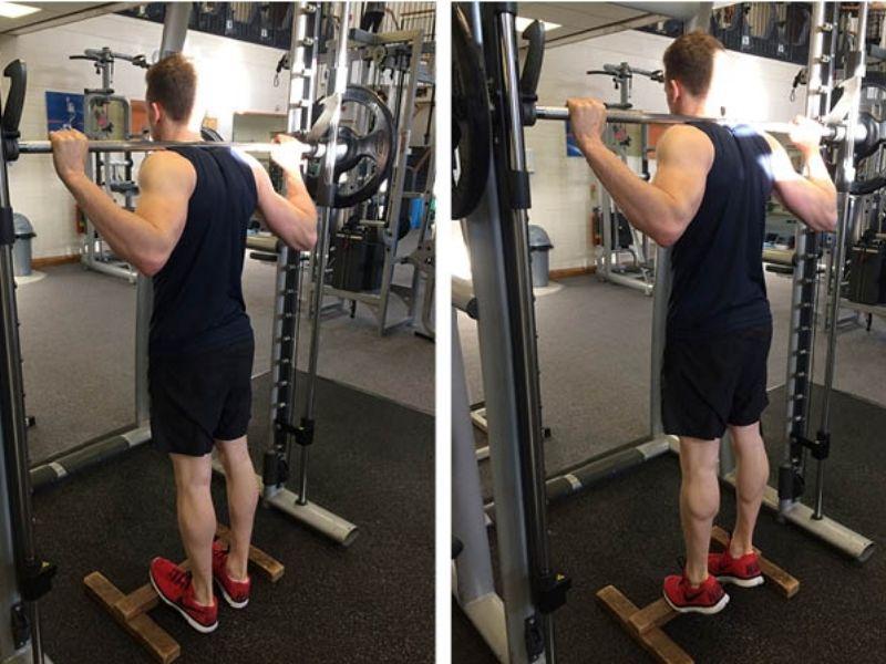 Bài tập Smith Machine Calf Raise