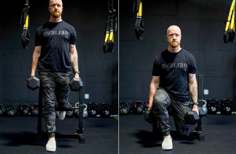 Bài tập Bulgarian Split Squat