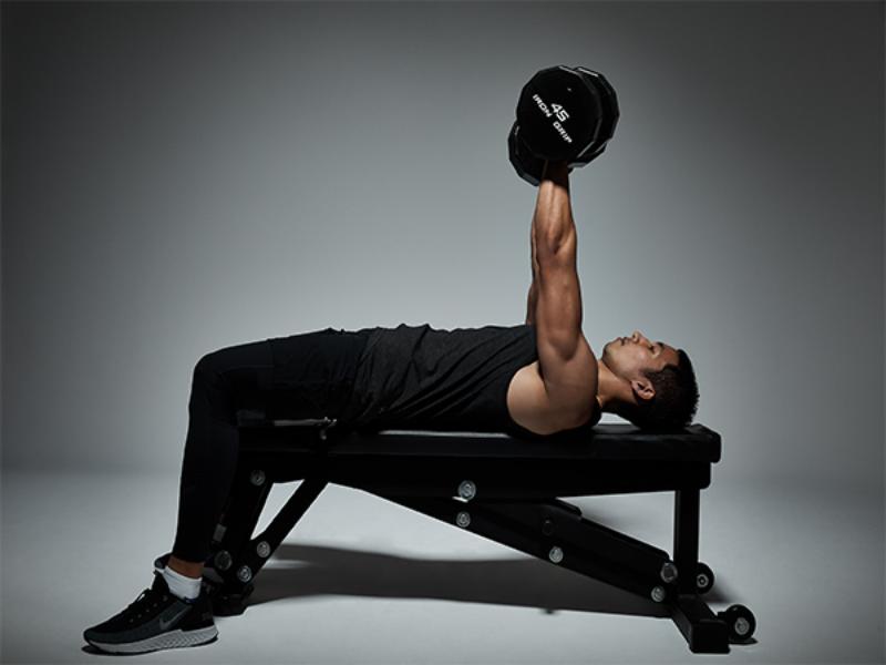 Bài tập dumbbell bench press