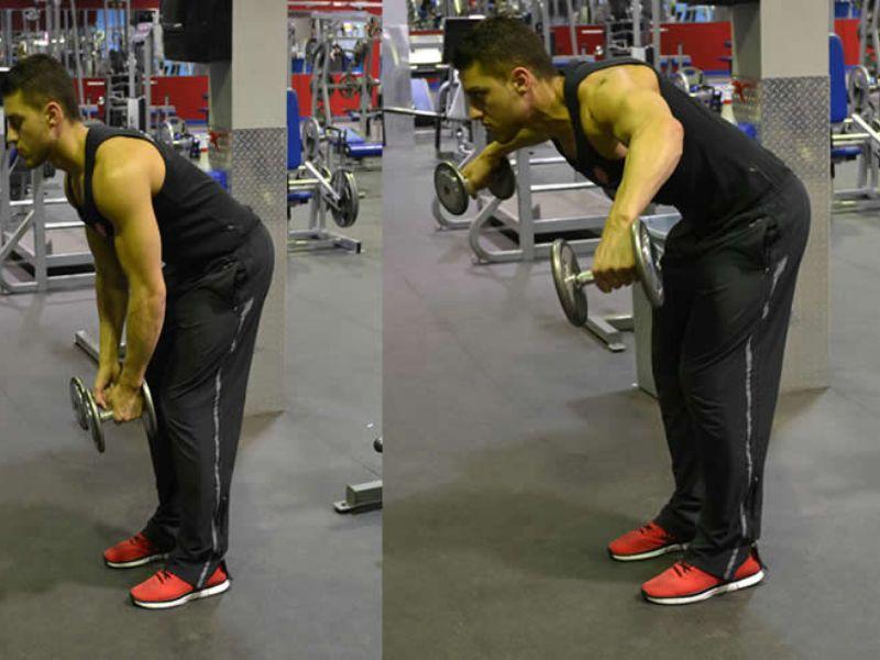 Bài tập cho vai sau (Dumbbell Rear Lateral Raise)