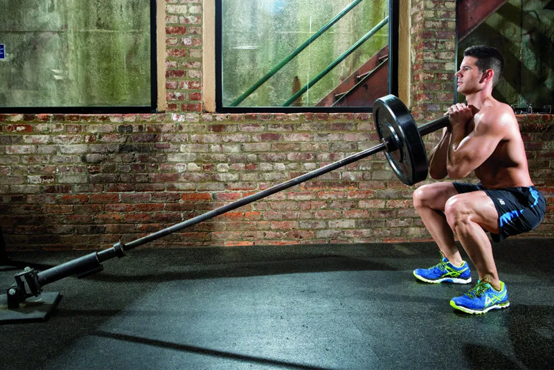 Bài tập Landmine Squat