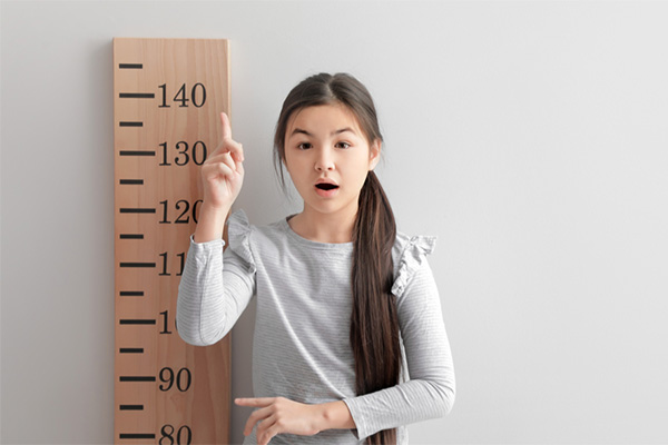 Chiều cao bé gái 14 tuổi