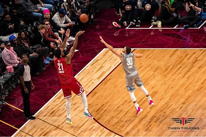 kỹ thuật tấn công trong bóng rổ Three-Point Shot