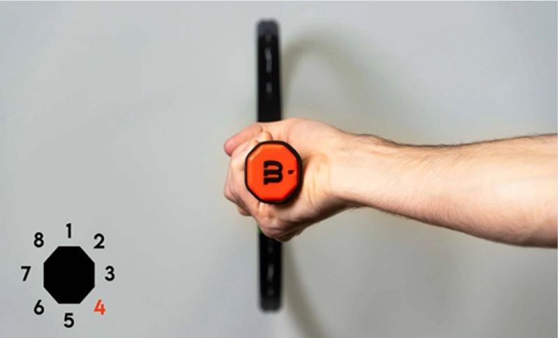 Cách cầm vợt Picklebal