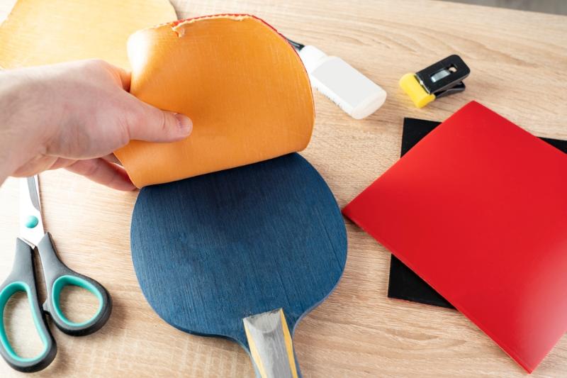 Hướng dẫn dán mặt vợt bóng bàn tấn công