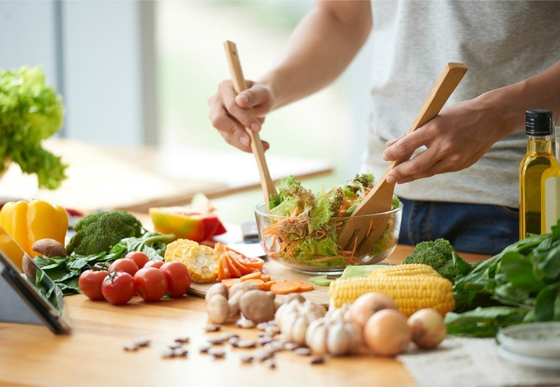 Chế biến thực đơn ăn kiêng