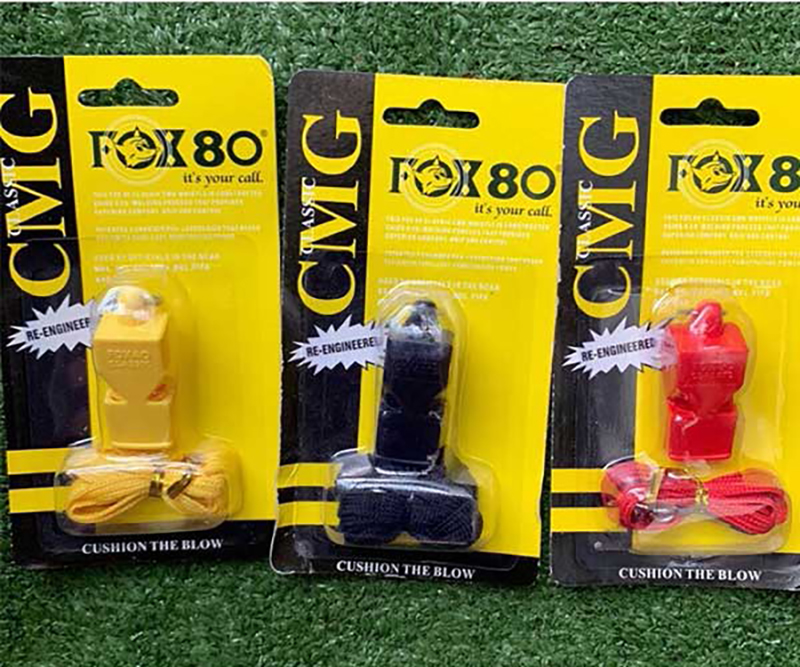 Còi thổi thể thao Fox 80 đạt tiêu chuẩn thi đấu chuyên nghiệp