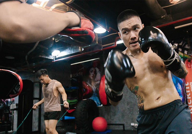 Kết hợp Jab, Cross, Lead Uppercut cho cú đánh đầy sức mạnh