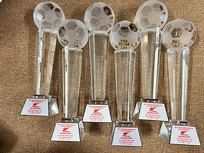 Hình ảnh thực tế Cúp pha lê CPL 07 