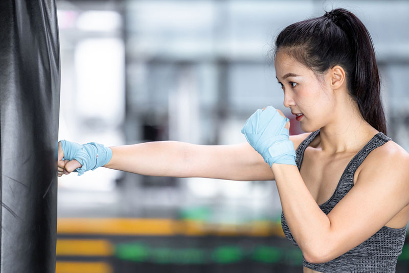 Khởi động kỹ cơ thể giúp tăng hiệu quả cho các bài tập boxing