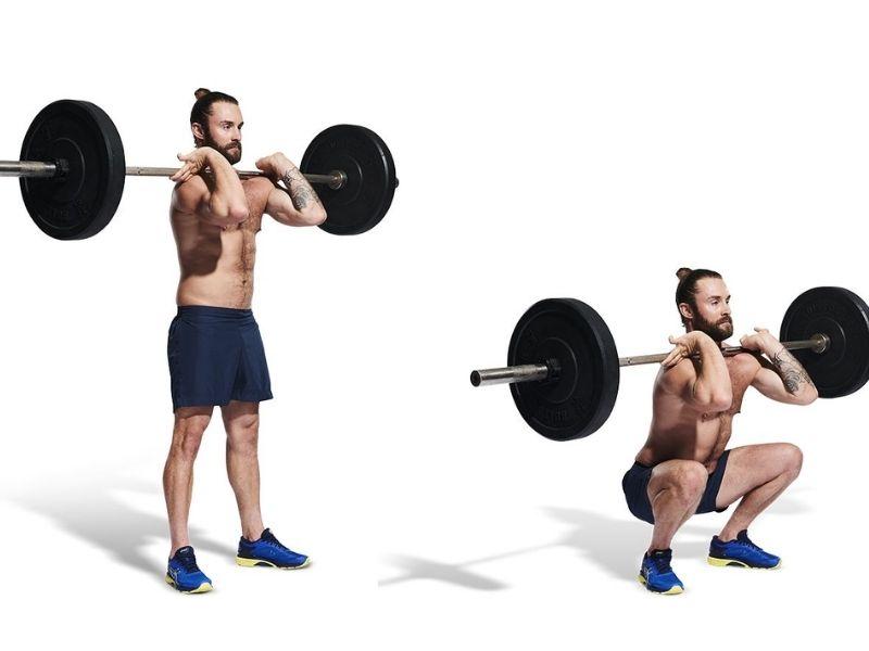 Bài tập Front squat