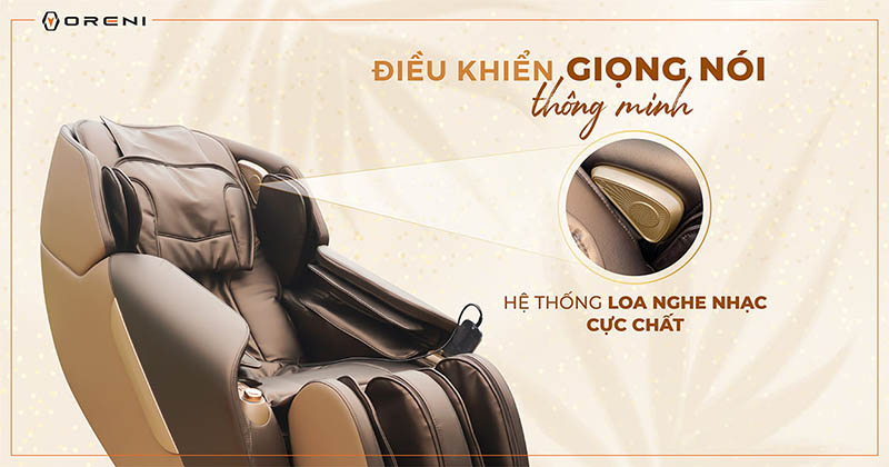 Dễ dàng thao tác, sử dụng với điều khiển giọng nói thông minh